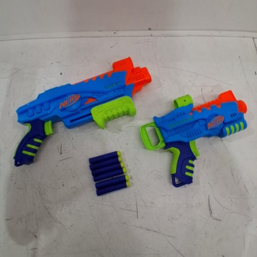 2PC NERF ELITE JUNIOR ULTIMATE STARTER SET WITH 15 DARTS - MULTICOLOUR - (MODEL: ‎F6369) image 2