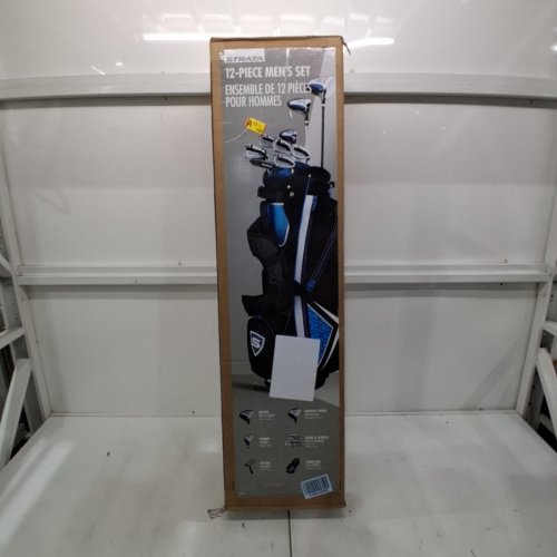 8PC STRATA REGULAR GOLF CLUBS WITH STAND BAG - RIGHT HAND - BLUE/BLACK (MODEL: B07H2HQJR5) image 7