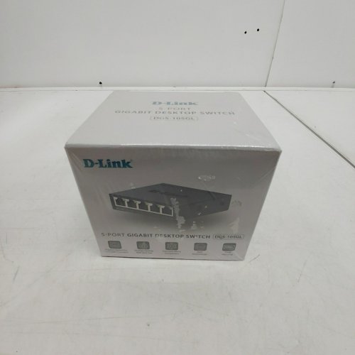 D-LINK 5 PORT GIGABIT ETHERNET UNMANAGED METAL DESKTOP SWITCH - BLACK (MODEL : DGS-105GL) image 2