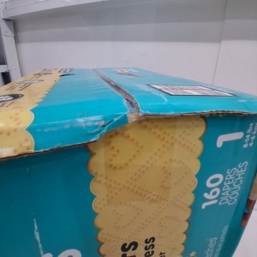 160PK PAMPERS SWADDLERS DISPOSABLE BABY DIAPERS - SIZE 1 (8-14LB) image 3