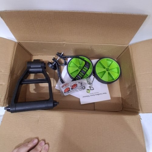LI-ION LAWN MOWER/GRASS TRIMER WEED WHACKER - 21V - GREEN/BLACK image 5