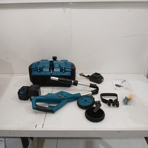 ELECTRIC ADJUSTABLE CORDLESS SNOW SHOVEL - 20V - GREEN/BLACK image 6