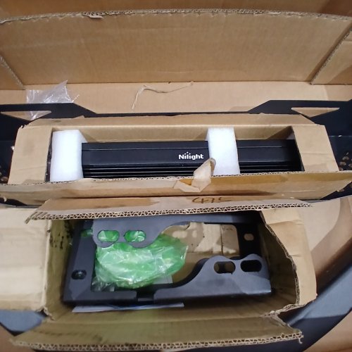 NILIGHT AUTOMOTIVE BULL BAR WITH LED LIGHT BAR FOR TOYOTA TUNDRA 1999-2006 AND TOYOTA SEQUOIA 2001-2007 - BLACK image 3