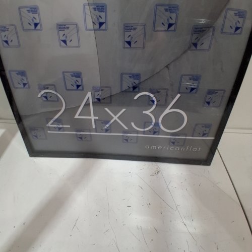 AMERICAN FLAT LIGHTWEIGHT PLEXIGLASS POSTER FRAMES - 24" X 36" - BLACK image 2