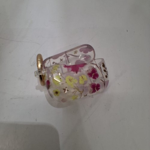 HEYDAY EARBUD CASE COVER WITH CARABINER CLIP FOR AIRPODS PRO (GEN 1 AND 2) - MULTICOLOURED FLORAL image 2