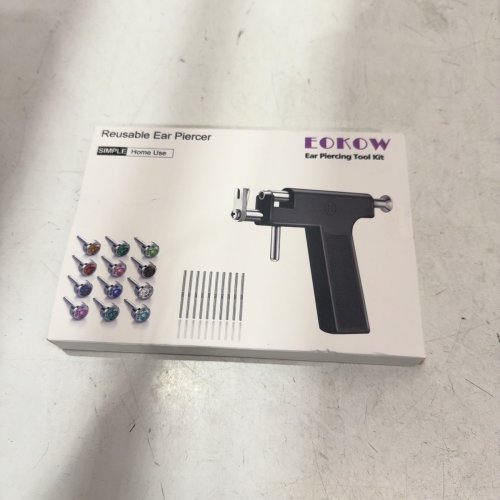 EOKOW REUSABLE EAR PIERCING GUN KIT WITH STAINLESS STEEL STUDS image 2