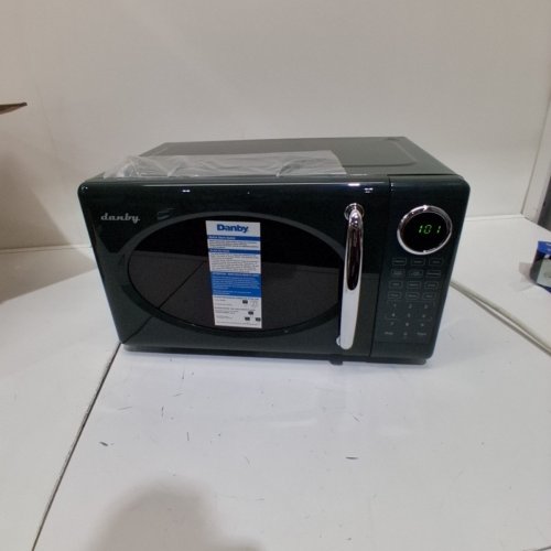 DANBY RETRO COUNTERTOP MICROWAVE - 700W - 0.7CU.FT - GREEN (MODEL: DMW07E1GDB) image 3