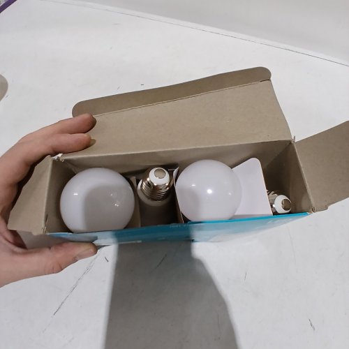 4PK ECOSMART A19 LED LIGHT BULBS - 60W EQUIVALENT - MEDIUM BASE E26 - SOFT WHITE 800LM (MODEL: A11A19A60WDUL12) image 2