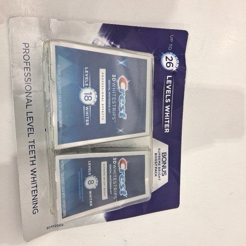 2PC CREST 3D TEETH WHITENING STRIPS PROFESSIONAL EFFECTS TEETH WHITENING KIT - LEVELS 18 - 8 - 54 STRIPS TOTAL image 2