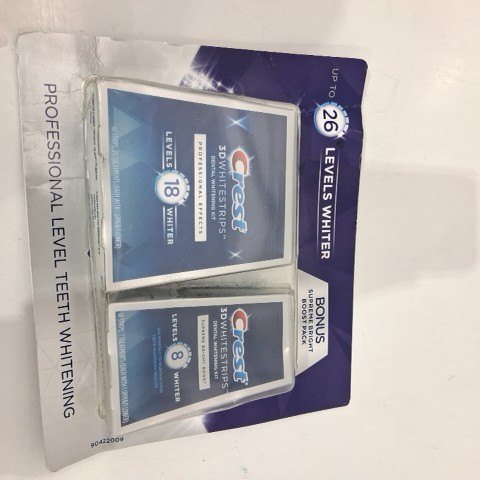 2PC CREST 3D TEETH WHITENING STRIPS PROFESSIONAL EFFECTS TEETH WHITENING KIT - LEVELS 18 - 8 - 54 STRIPS TOTAL image 3