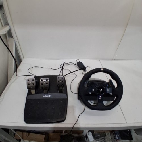 LOGITECH G920 DRIVING FORCE RACE WHEEL, FORCE FEEDBACK STEERING WHEEL WITH PEDALS FOR XBOX ONE/PC (MODEL: 941-000121) image 4