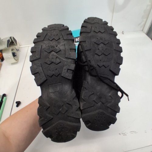 WOMENS FASHION SPORT FUR-LINED BOOTS - SIZE 12- BLACK image 3