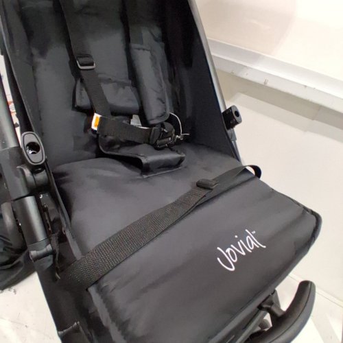 PYLE JOVIAL LIGHTWEIGHT FOLDING BABY STROLLER - BLACK (MODEL: CA-JPC20BK) image 3