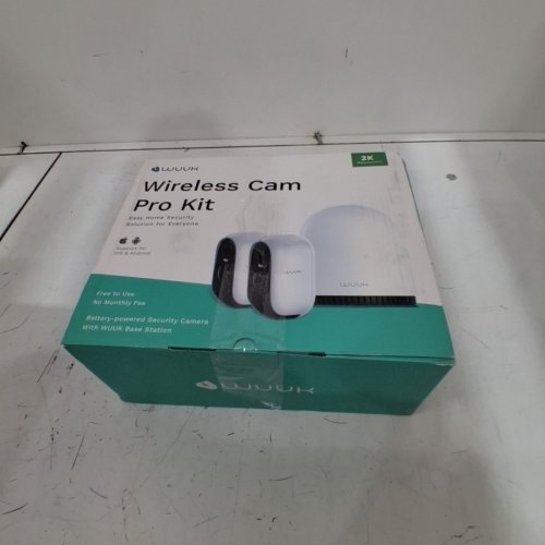 WUUK WIRELESS SECURITY WI-FI CAM PRO KIT WITH COMPANION APP FOR ANDROID AND IOS - WHITE - (MODEL: Y0410 B0210 2N1) image 5