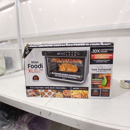 NINJA FOODI COUNTERTOP 10-IN-1 XL PRO AIR FRY OVEN - 1800W - SILVER/BLACK (MODEL: DT201C) image 12