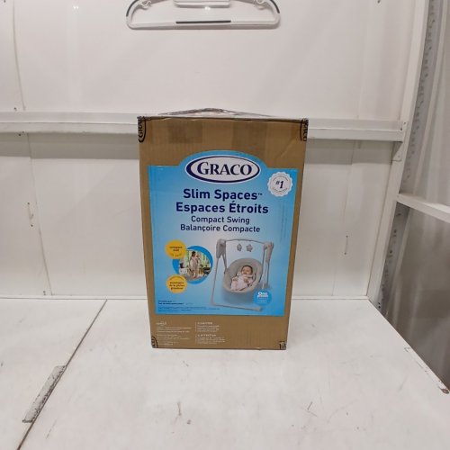 GRACO SLIM SPACES COMPACT BABY SWING - GREY (MODEL:2231535) image 6