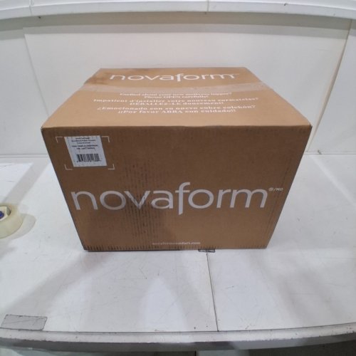 NOVAFORM PILLOW TOP PLUS GEL MEMORY FOAM 4" MATTRESS TOPPER - TWIN (38" X 75" X 4") - WHITE (MODEL: 1907919) image 7