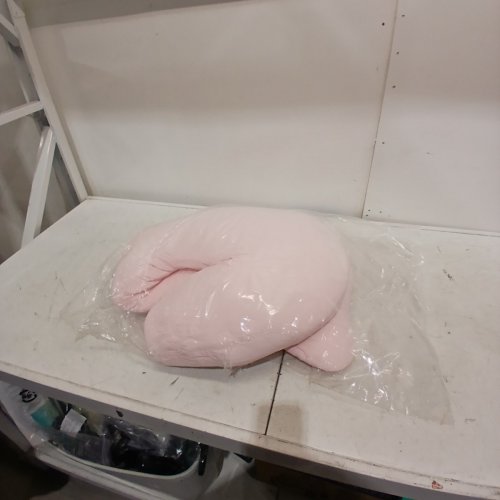 MELLOW BODYALIGN COOLING BODY PILLOW WITH LEG SUPPORT - PINK image 2