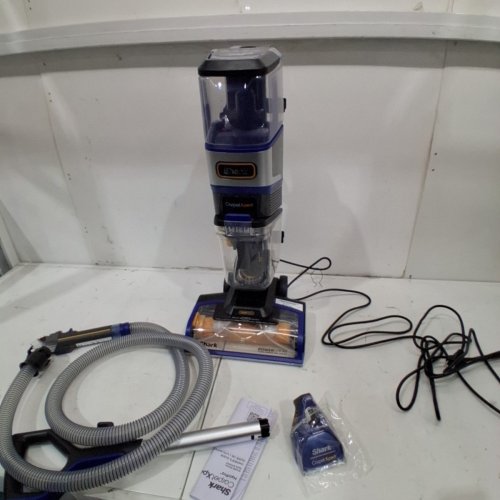 SHARK CARPETXPERT HAIRPRO UPRIGHT CARPET, AREA RUG & UPHOLSTERY CLEANER WITH SPOT & STAIN REMOVER, PERFECT FOR PETS - GREY / BLACK / BLUE - (MODEL: EX251BRN ) image 3