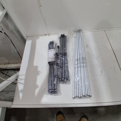 HONEY-CAN-DO COLLAPSIBLE DRYING RACK - 29" X 14.2" X 42.1" - GREY/WHITE (MODEL: DRY-01306) image 2
