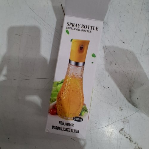 GLASS OIL SPRAY BOTTLE - 260 ML - YELLOW image 3