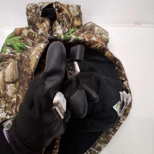 MEN'S TIDEWE HEATED JACKET - MEDIUM - CAMO image 3