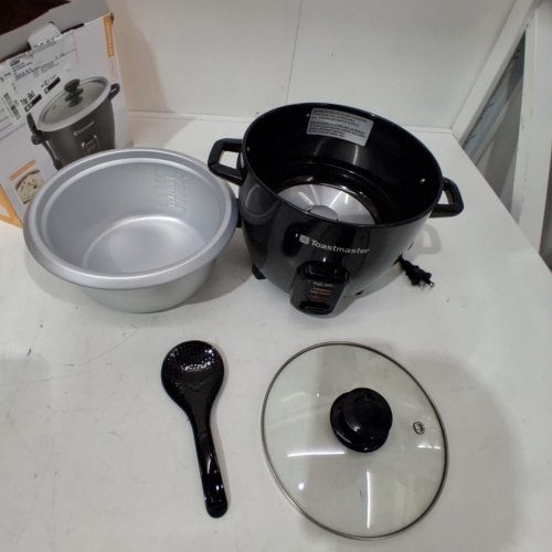 TOASTMASTER 10 CUP RICE COOKER - BLACK (MODEL: TM-101RCCN) image 3