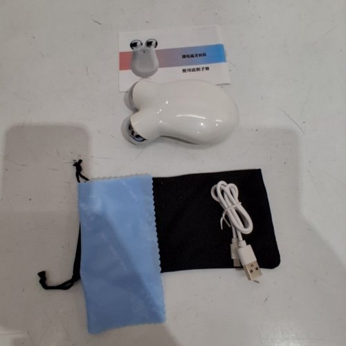 MICROCURRENT FACIAL TONING DEVICE - MICROSCULPT FACE AND NECK, USB CHARGEABLE - WHITE image 5