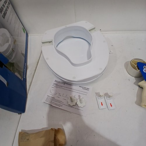 BIOS LIVING RAISED TOILET SEAT - 2" - WHITE - (MODEL: 59056) image 2