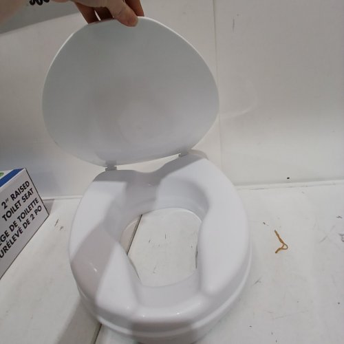 BIOS LIVING RAISED TOILET SEAT - 2" - WHITE - (MODEL: 59056) image 3