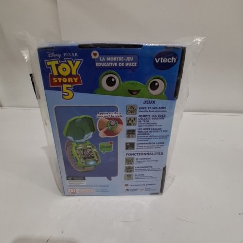 VTECH TOY STORY BUZZ LIGHTYEAR EDUCATIONAL LEARNING WATCH - *FRENCH VERSION* - 3+ YEARS - GREEN image 3
