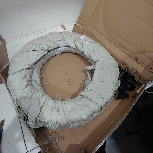 2PK RAZOR WIRE - 49FT EACH - SILVER (MODEL: YS07-3) image 2