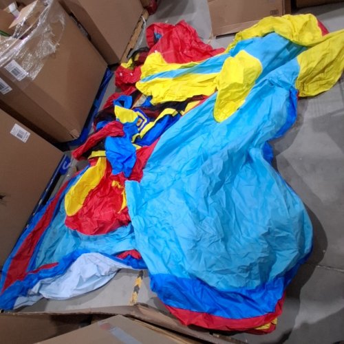 GYMMALL INFLATABLE BOUNCE HOUSE & SLIDE - 750W 15.4FT X 13.1FT X 7.7FT - MULTICOLOUR (ITEM: LX-011) image 4