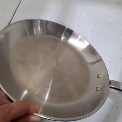 TFAL PERFORMA STAINLESS STEEL DISHWASHER SAFE SAUTE PAN - 12" - SILVER (MODEL: E76007) image 3