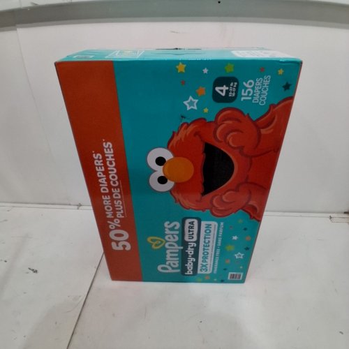 156PK PAMPERS BABY DRY ULTRA 3X PROTECTION DIAPERS - SIZE 4 image 4