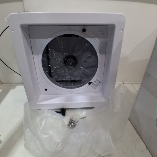 STARVENT RV ROOF FAN FOR CIRCULATING AIR AND SMOKE WITH REVERSIBLE AIR FLOW 12V - 14" X 14" - WHITE/BLACK (MODEL:A021C) image 3