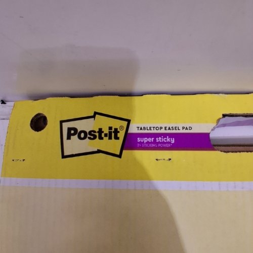 20PK POST-IT SUPER STICKY PORTABLE TABLETOP EASEL PAD - 20" X 23" - WHITE image 5
