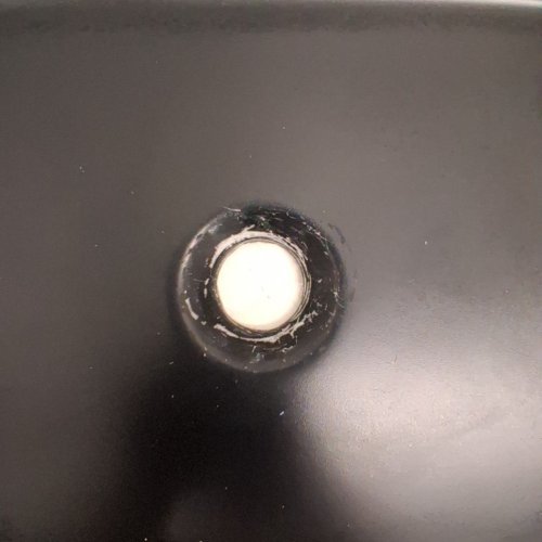 KARAMAG CERAMIC ABOVE COUNTER RECTANGLE VESSEL BATHROOM SINK BOWL - 19" X 15" - MATTE BLACK (MODEL: 6118B) image 3