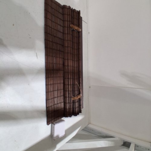 RADIANCE CORDLESS DOCKSIDE FLATSTICK BAMBOO ROMAN SHADE - 29" X 64" - COCOA image 3