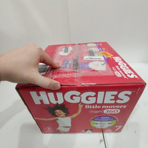 44PK HUGGIES DISNEY BABY LITTLE MOVERS HUGGFIT 360° DISPOSABLE DIAPERS - SIZE 7 (41LBS+) image 3