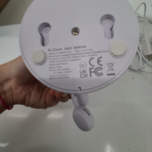 3PC DR.CARE VISTAVIEW LITE BABY MONITOR SYSTEM - 4" 720P - WHITE (MODEL : DC-SBM202-US) image 4
