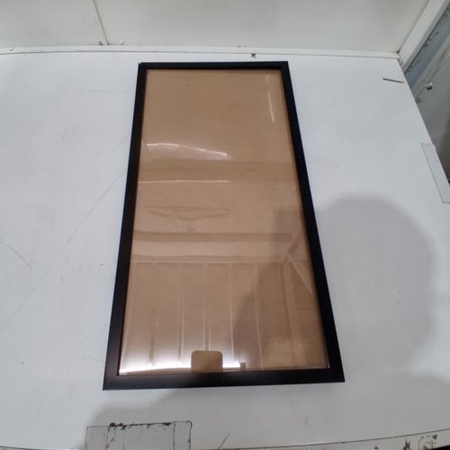 AMERICAN FLAT PICTURE FRAME - 11" X 22" - BLACK image 3