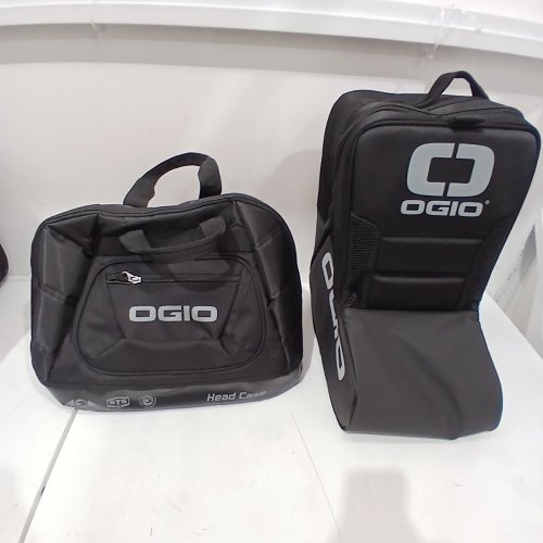 3PC UNISEX OGIO RIG T3 GEAR WHEELED BAG SET - 8850 CUBIC INCHES - BLACK (MODEL: 5919580OG) image 6