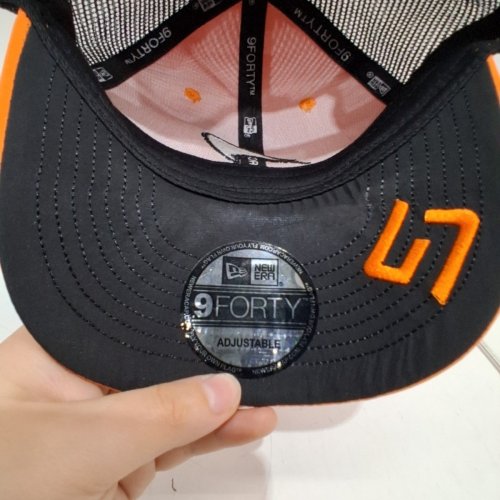 MCLAREN FORMULA 1 TEAM LANDO NORRIS BASBALL CAP - OSFM - ORANGE/ BLACK image 5