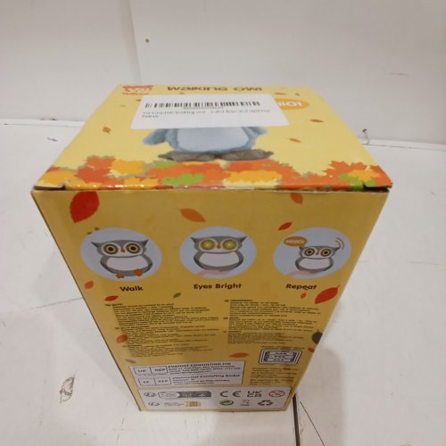 WALKING INTERACTIVE OWL PLUSH TOY - GREY (MODEL: 012) image 3