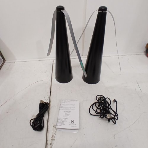 2PK ELEMENTS RECHARGEABLE BUG REPELLER FANS - BLACK (MODEL: 1990391) image 3