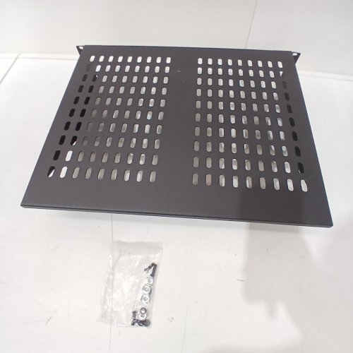 PYLE 2U SERVER RACK SHELF MOUNTING TRAY - 17.6" X 14.7"- BLACK (MODEL: PLRSTN22U) image 2