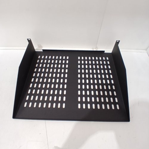 PYLE 2U SERVER RACK SHELF MOUNTING TRAY - 17.6" X 14.7"- BLACK (MODEL: PLRSTN22U) image 3