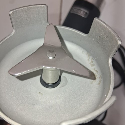 HEAVY DUTY INDUSTRIAL MULTI-PURPOSE PORTABLE VARIABLE SPEED KITCHEN STICK/HAND MIXER WITH 304 STAINLESS STEEL BLADE - 500W - GREY (MODEL: HB6089B-UL) image 5