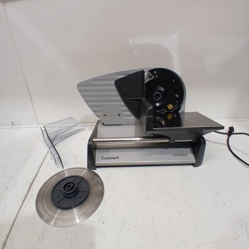 CUISINART TABLE-TOP FOOD SLICER - 7.5" BLADE - GREY (MODEL: CFS-155C) image 3